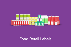 Food Retail Labels